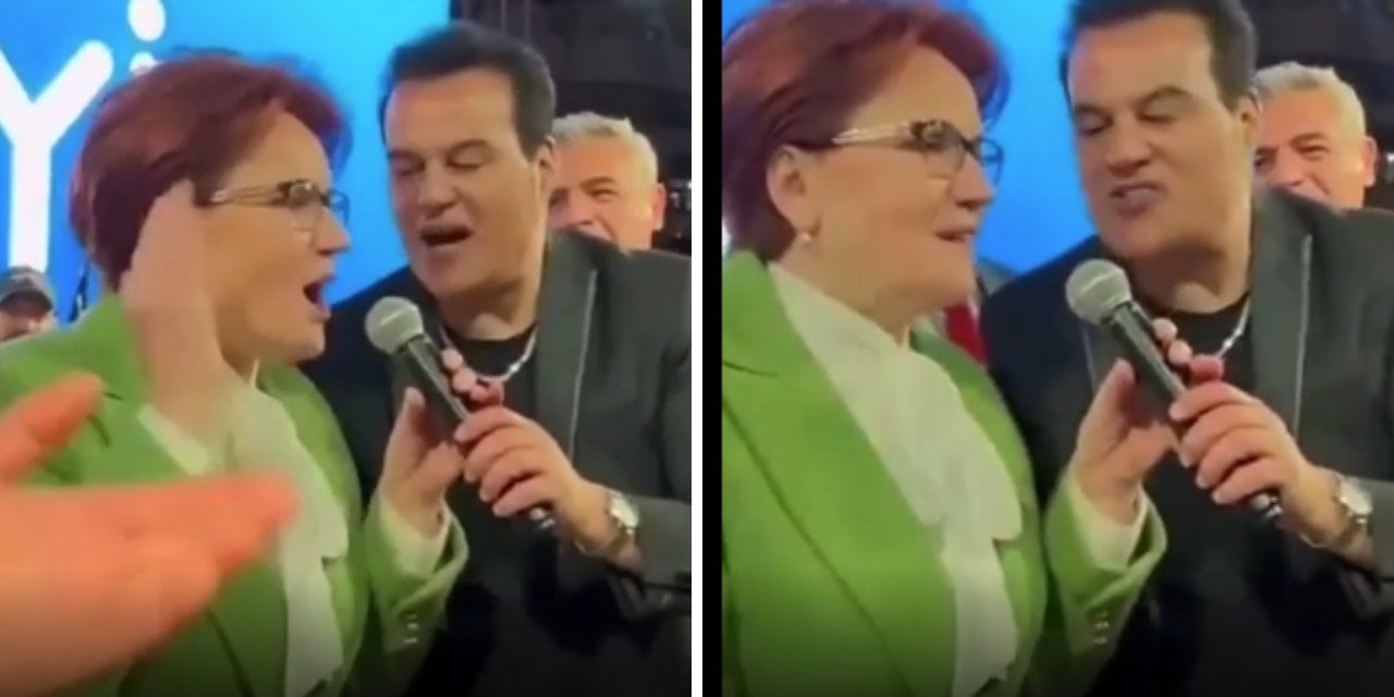 Meral Akşener, Hakan Peker ile Birlikte Şarkı Söyledi, Oy İstedi! - Halk TV