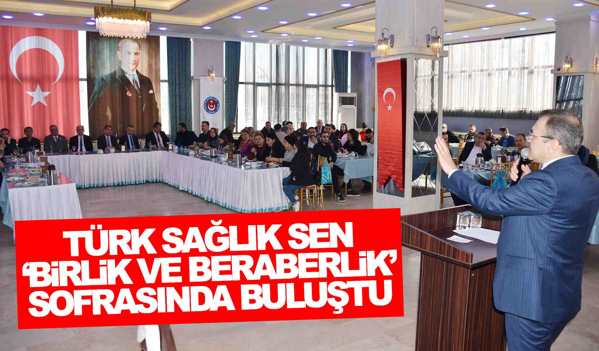 Türk Sağlık Sen Manisa Şubesi, 'Birlik ve Beraberlik' Sofrasında Buluştu: Manisa Kulis Haber