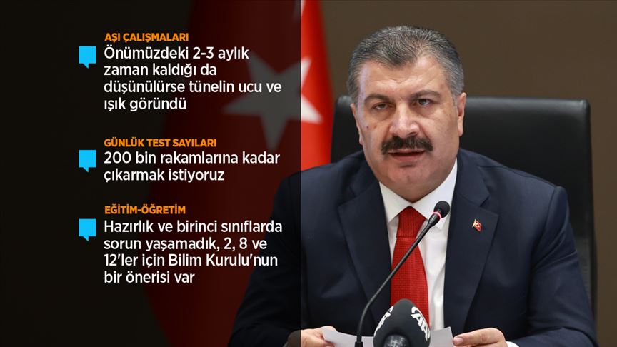 Sağlık Bakanı Koca’dan önemli açıklama: “Her vaka hasta değildir”