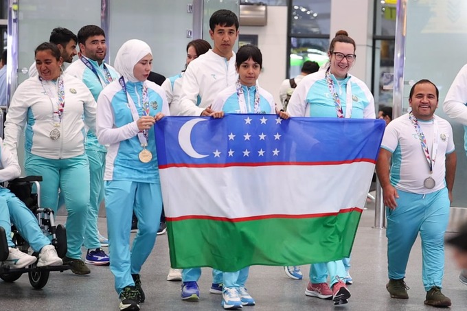 Uzbekistanlı paralimpik sporcular Japonya’da düzenlenen Dünya Şampiyonası’nda 13 madalya kazandı