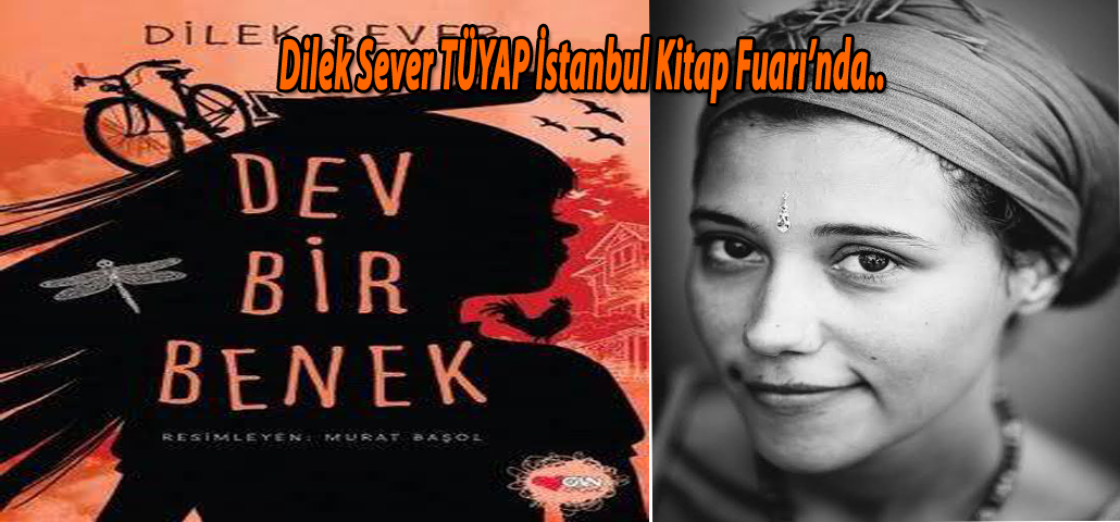 Dilek Sever, TÜYAP İstanbul Kitap Fuarı’nda Boy Gösterdi!