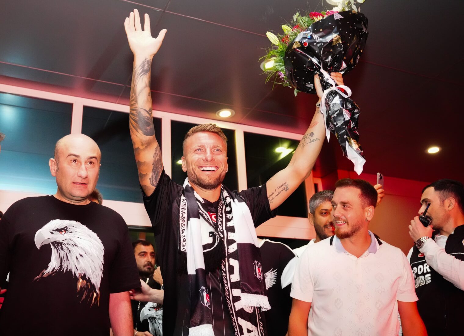 Besiktas secures Ciro Immobile’s transfer, star striker arrives in Istanbul - Türkiye Today