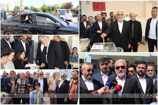 HÜDA PAR Chairman Zekeriya Yapıcıoğlu casts his vote in Istanbul - Doğruhaber