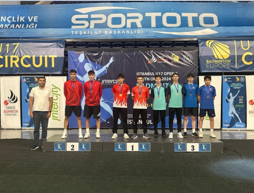 Junior badminton players claim bronze medals at Istanbul Youth Open 2024 [PHOTOS] - Gallery Image