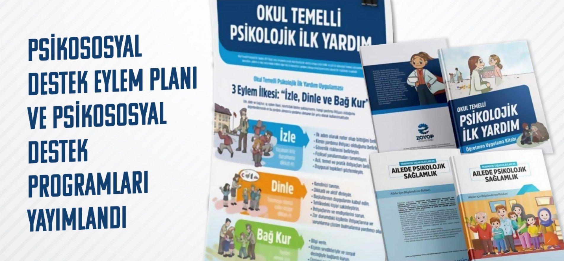 PSİKOSOSYAL DESTEK EYLEM PLANI VE PROGRAMLARI YAYIMLANDI – MEB