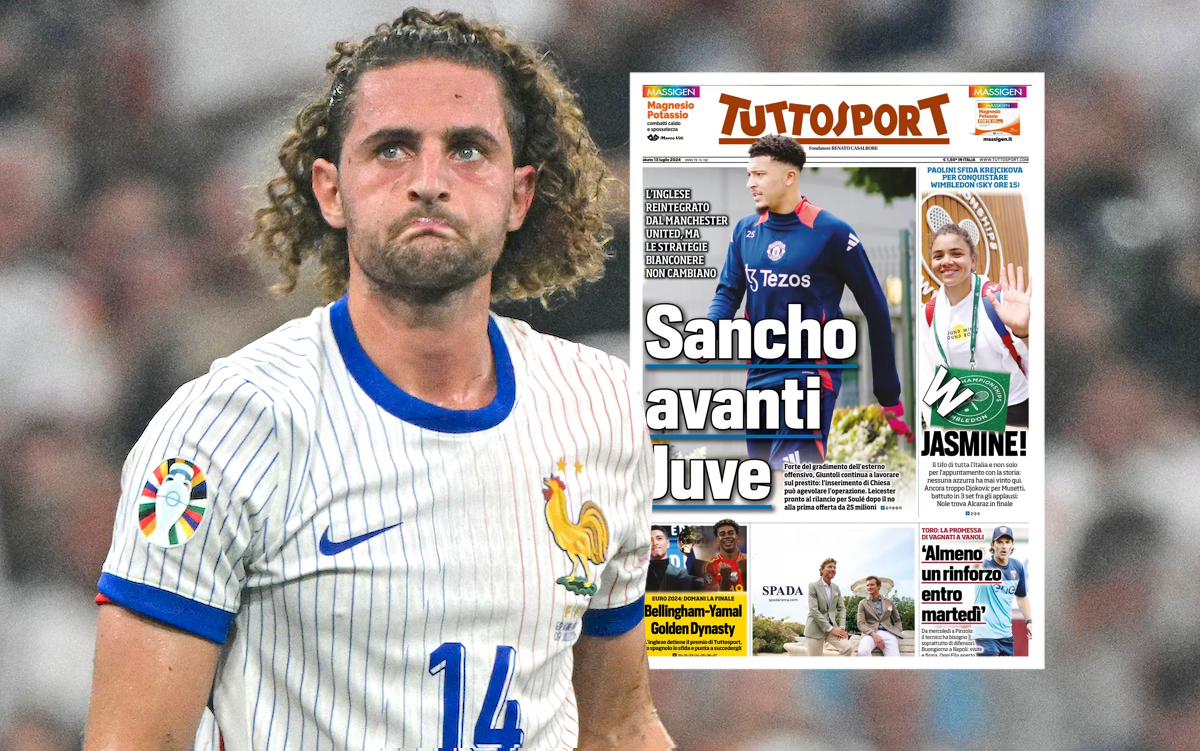 Tuttosport: Rabiot heads for vacation – he will pick between Milan and Galatasaray