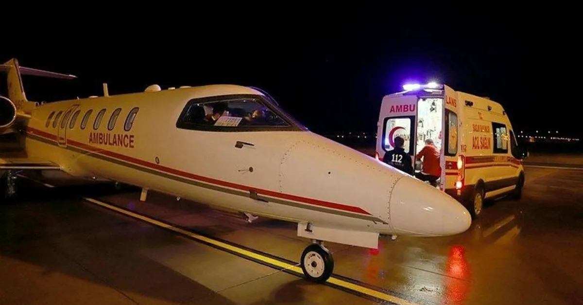 Yenidoğan bebek ambulans uçakla Ordu'dan İstanbul'a sevk edildi - Sabah